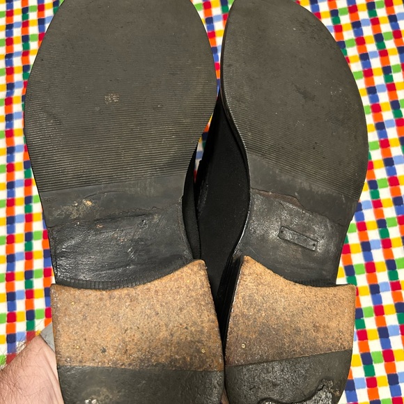 GUCCI #9 loafers black suede 11002 50 8 - Picture 8 of 8